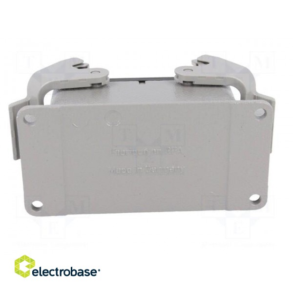 Enclosure: for HDC connectors | Han® B | size 16B | closed | PG21 image 5