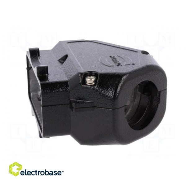 Enclosure: for HDC connectors | Han | size 16B | for cable | angled image 5