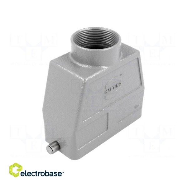 Enclosure: for HDC connectors | Han® B | size 16B | for cable | high image 1