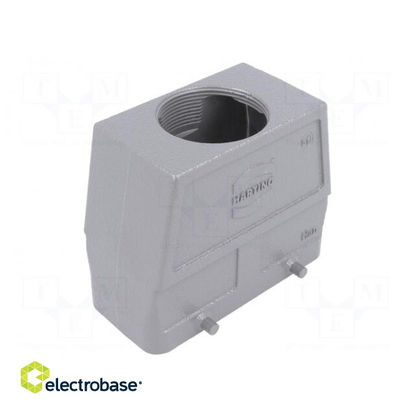 Enclosure: for HDC connectors | Han® B | size 16B | for cable | high image 1