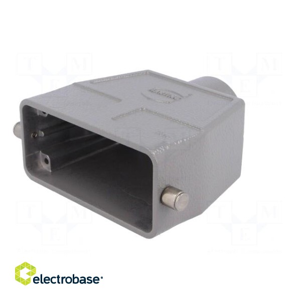 Enclosure: for HDC connectors | Han® B | size 16B | for cable | high image 2