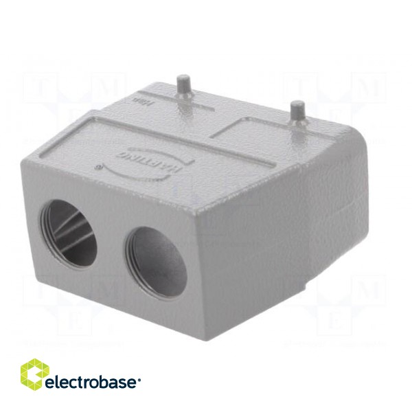 Enclosure: for HDC connectors | Han® B | size 16B | for cable | M25 фото 6