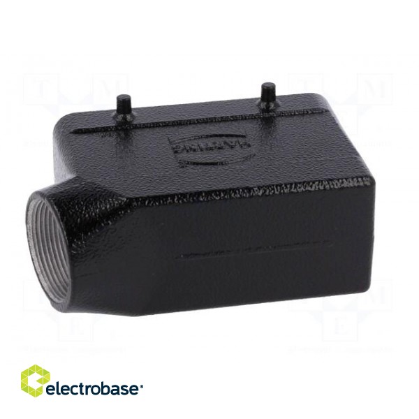 Enclosure: for HDC connectors | Han | size 16B | for cable | angled paveikslėlis 6