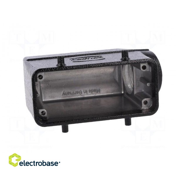 Enclosure: for HDC connectors | Han | size 16B | for cable | angled фото 10