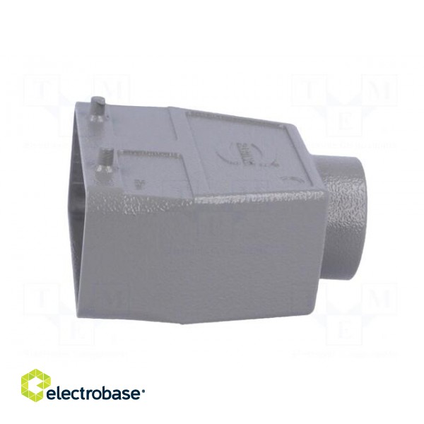 Enclosure: for HDC connectors | Han® B | size 16B | for cable | PG21 image 3
