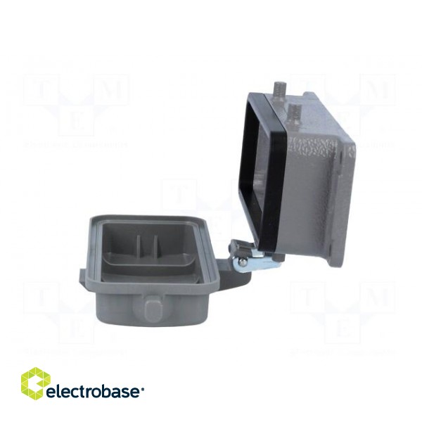 Enclosure: for HDC connectors | Han® B | size 16B | with cover | IP65 image 3