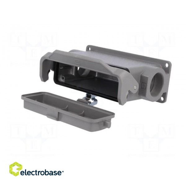 Enclosure: for HDC connectors | Han® B | size 24B | with latch | M32 image 2