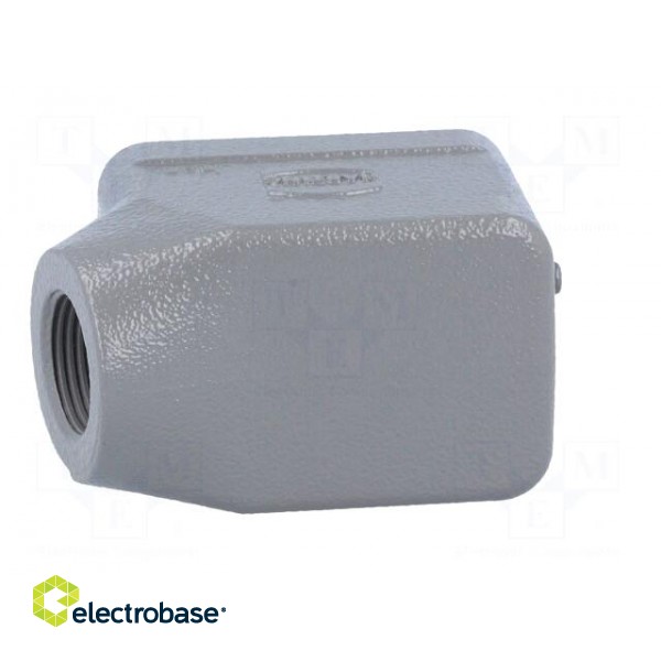 Enclosure: for HDC connectors | Han® B | size 6B | for cable | angled image 5