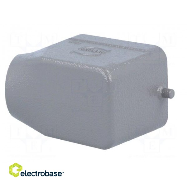 Enclosure: for HDC connectors | Han® B | size 6B | for cable | angled image 6