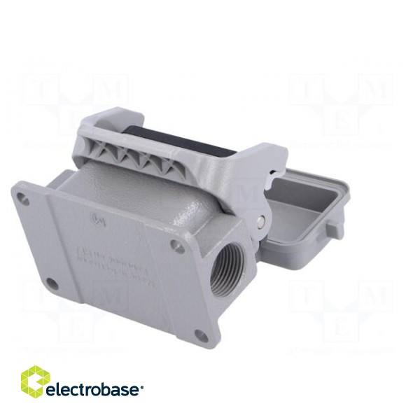 Enclosure: for rectangular connectors | Han | size 6B | with latch image 6