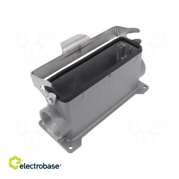Enclosure: for HDC connectors | Han® B | size L32B | with latch image 1