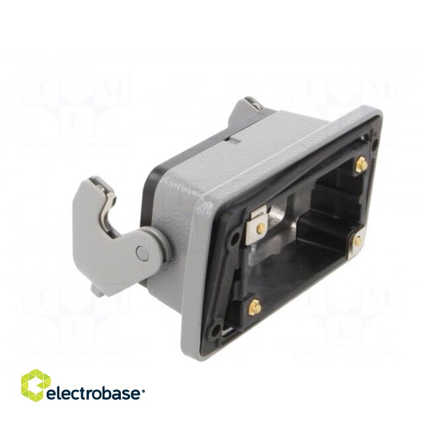 Enclosure: for HDC connectors | Han® B,Rear Fit | size 10B | IP65 image 4
