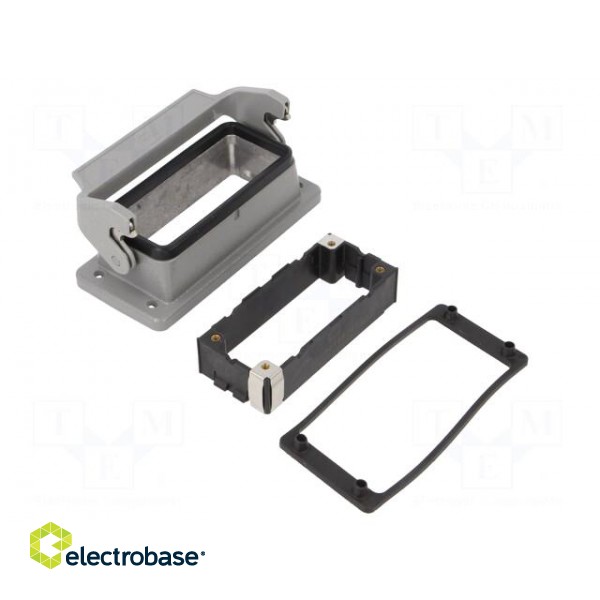 Enclosure: for HDC connectors | Han® B,Rear Fit | size 16B | IP65 image 1