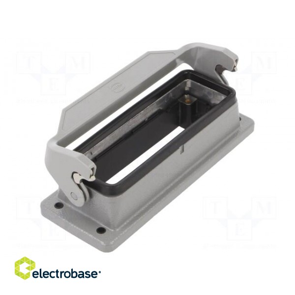 Enclosure: for HDC connectors | Han® B,Rear Fit | size 24B | IP65 image 1