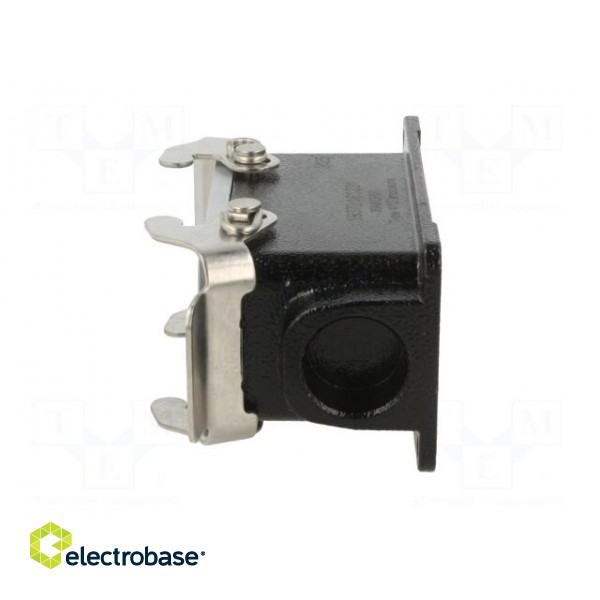 Enclosure: for HDC connectors | Han® M | size 16B | zinc alloy | IP65 image 3