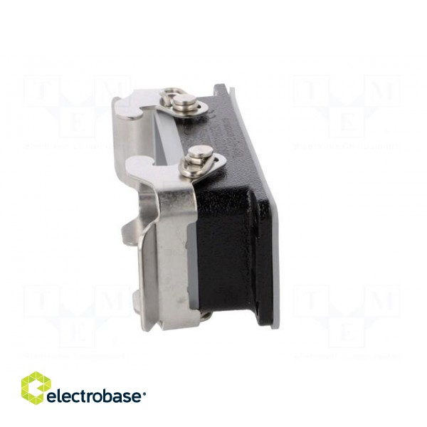 Enclosure: for HDC connectors | Han® M | size 16B | zinc alloy | IP65 image 3