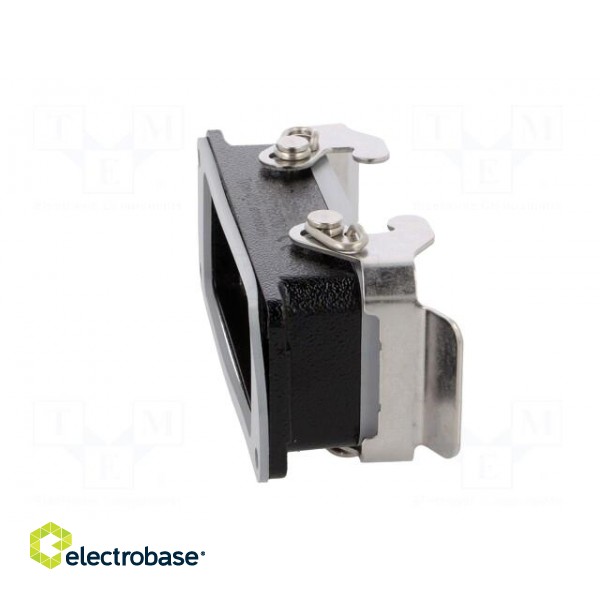 Enclosure: for HDC connectors | Han® M | size 16B | zinc alloy | IP65 image 7