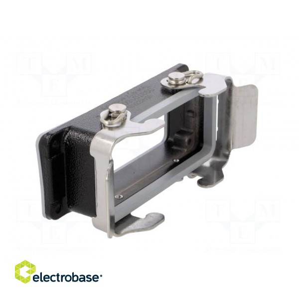 Enclosure: for HDC connectors | Han® M | size 16B | zinc alloy | IP65 image 8