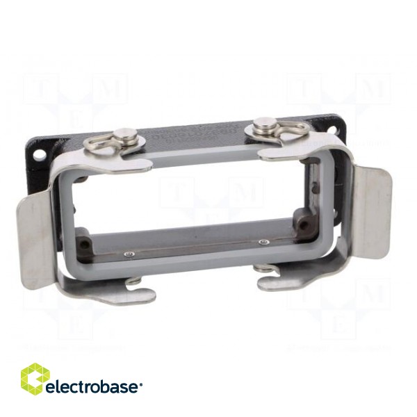 Enclosure: for HDC connectors | Han® M | size 16B | zinc alloy | IP65 image 9