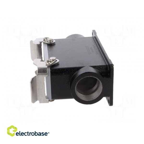 Enclosure: for HDC connectors | Han M | size 24B | high | straight image 3