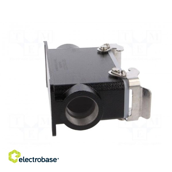 Enclosure: for HDC connectors | Han® M | size 24B | high | straight image 7