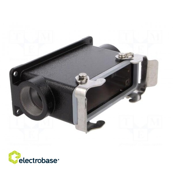 Enclosure: for HDC connectors | Han® M | size 24B | high | straight image 8