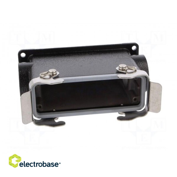 Enclosure: for HDC connectors | Han M | size 24B | high | straight image 9
