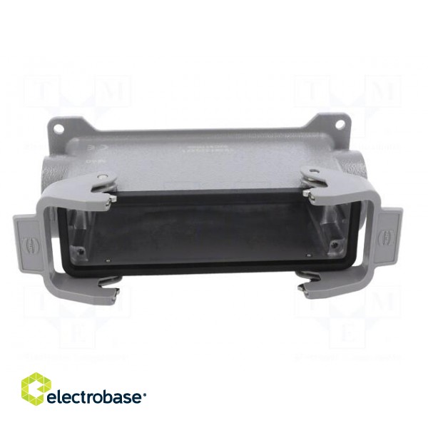 Enclosure: for HDC connectors | Han® B | size L32B | straight | M40 image 9