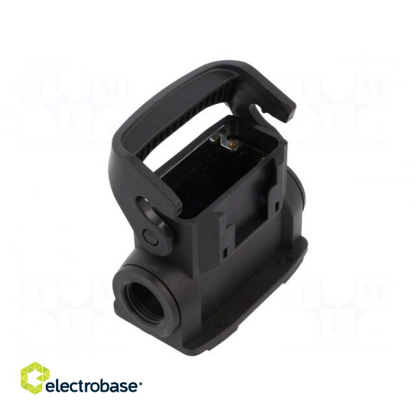 Enclosure: for HDC connectors | Han-Eco® A | size 10A | with latch image 1