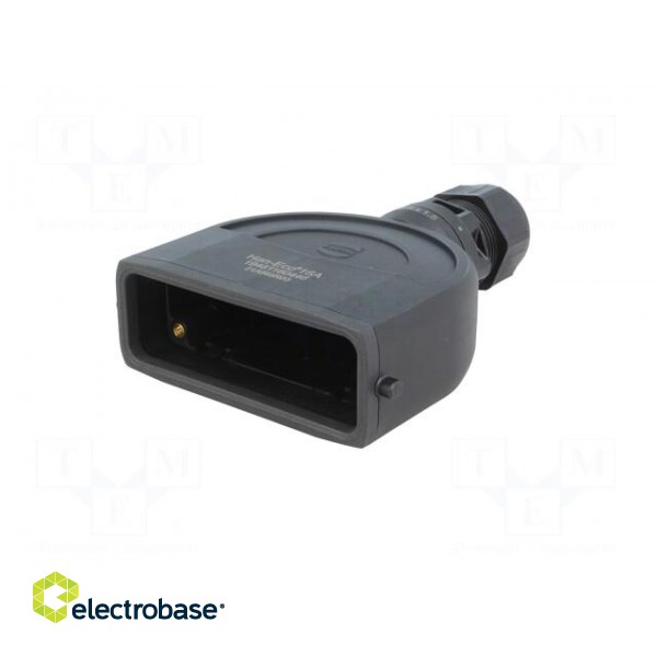 Enclosure: for rectangular connectors | Han Eco A | size 16A | M25 image 2