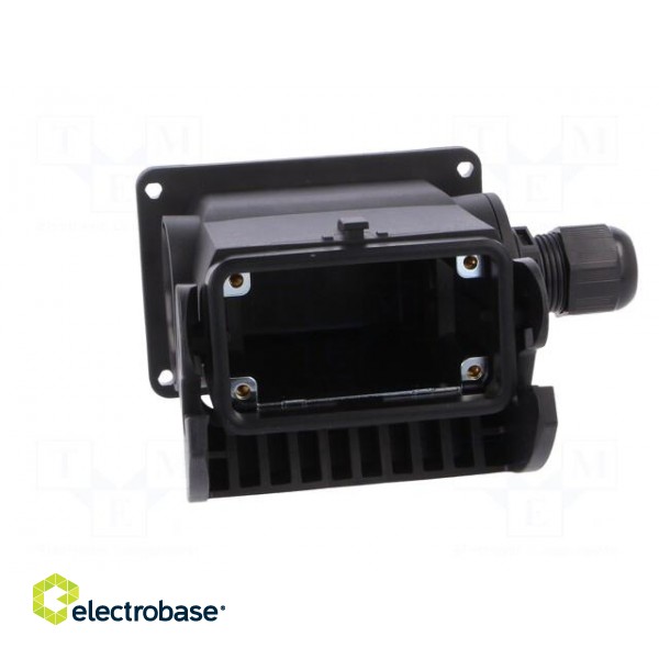 Enclosure: for HDC connectors | Han-Eco® B | size 10B | with latch image 9
