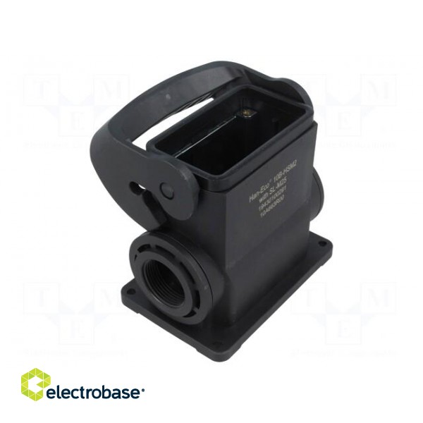 Enclosure: for rectangular connectors | Han Eco B | size 10B | M25 image 1