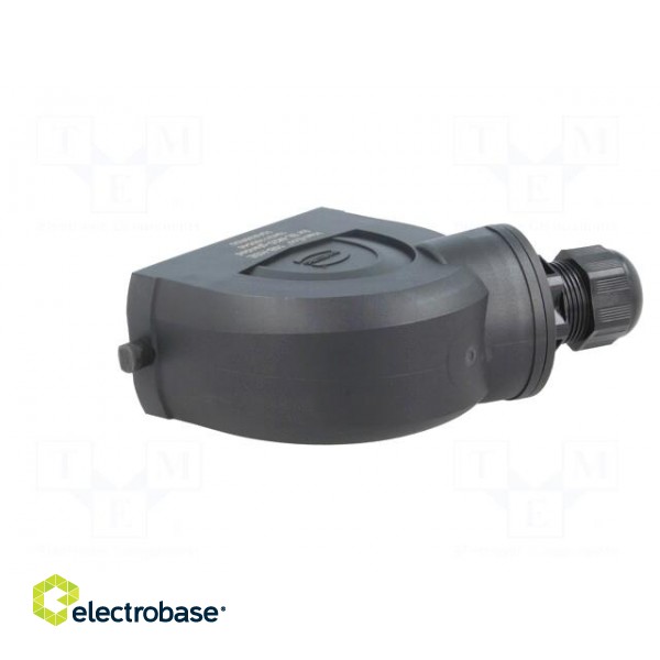 Enclosure: for HDC connectors | Han-Eco® B | size 16B | for cable image 4