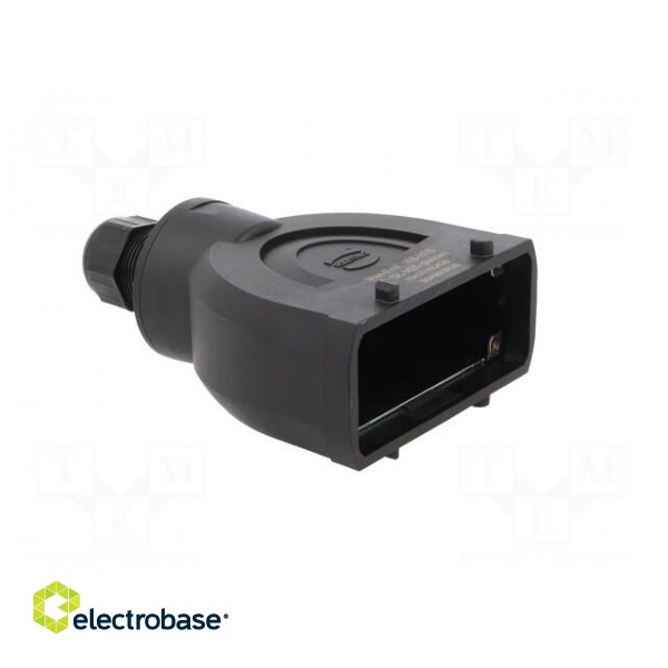 Enclosure: for HDC connectors | Han-Eco® B | size 16B | for cable image 8