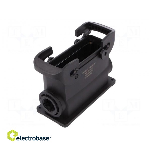 Enclosure: for rectangular connectors | Han Eco B | size 24B | M25 image 1