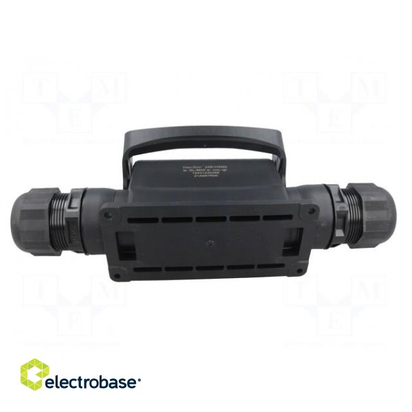 Enclosure: for HDC connectors | Han-Eco® B | size 24B | with latch image 5