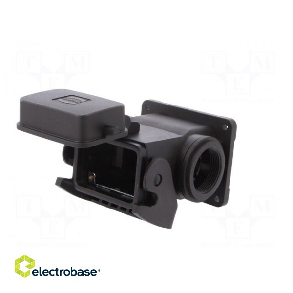 Enclosure: for HDC connectors | Han-Eco® B | size 6B | with latch image 2