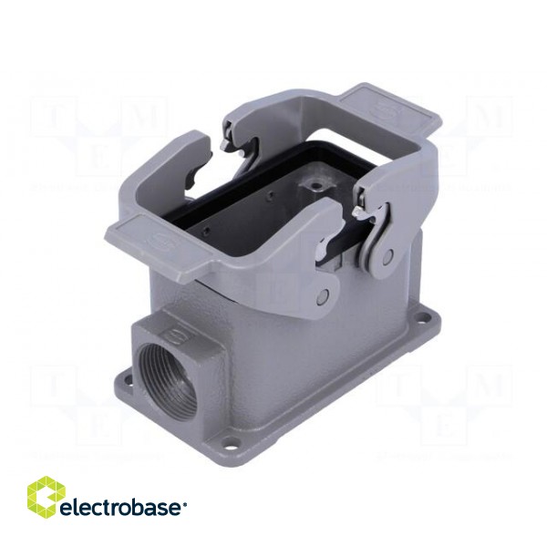 Enclosure: for rectangular connectors | Han | size 10B | M25 | IP65 image 1