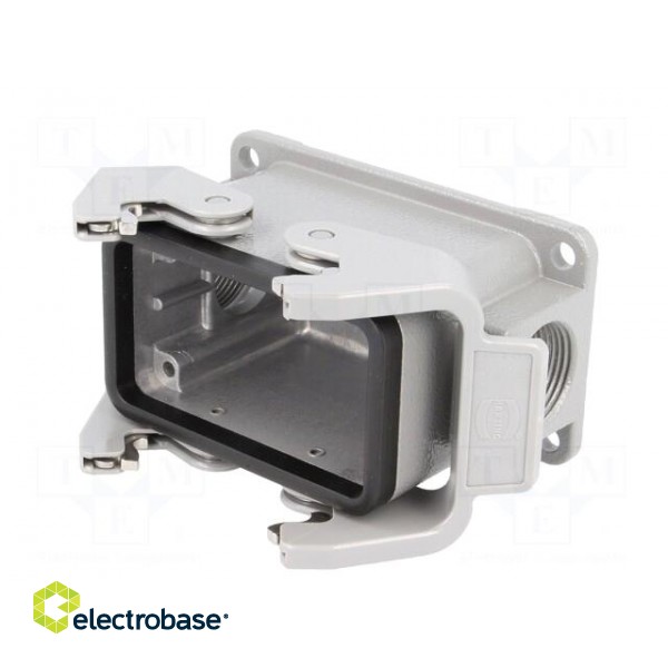 Enclosure: for rectangular connectors | Han | size 10B | PG16 | IP65 image 2