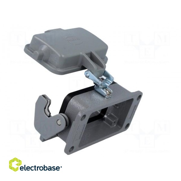 Enclosure: for HDC connectors | Han® B | size 10B | with latch | IP65 image 4