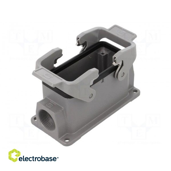 Enclosure: for rectangular connectors | Han | size 16B | closed image 1