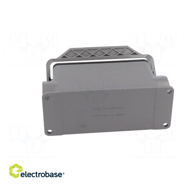 Enclosure: for rectangular connectors | Han | size 24B | with latch фото 5