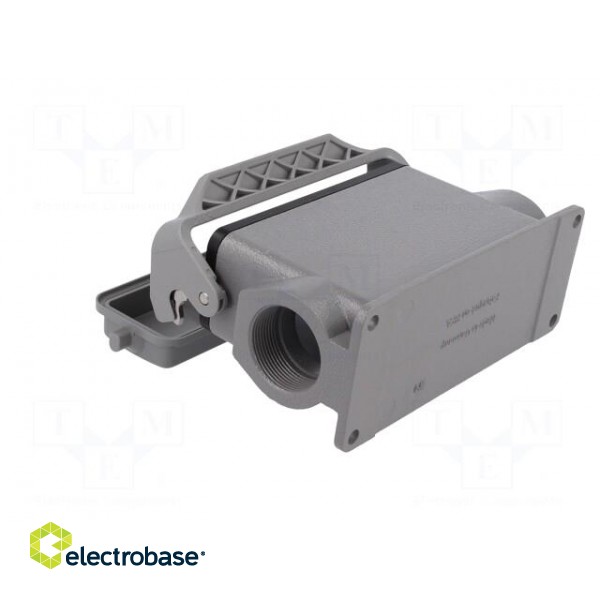 Enclosure: for HDC connectors | Han® B | size 24B | with latch | M32 image 4