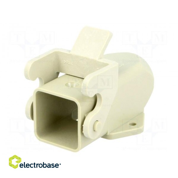 Enclosure: for rectangular connectors | Han | size 3A | with latch image 1