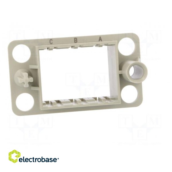 Frame for modules | Han-Modular® | size 10B | for panel mounting image 9