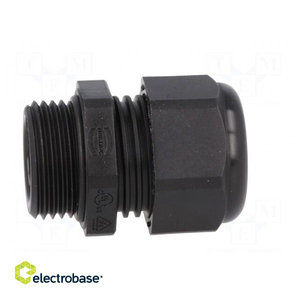 Gland | M20 | IP68 | 6÷12mm | Mat: thermoplastic | black image 7