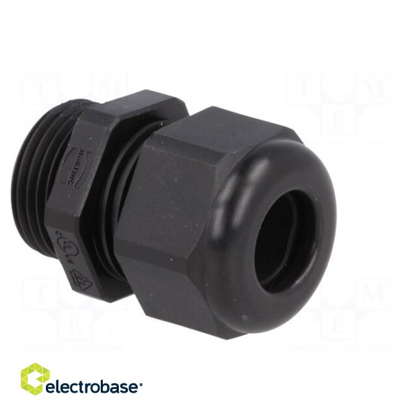 Gland | M20 | IP68 | 6÷12mm | Mat: thermoplastic | black image 8