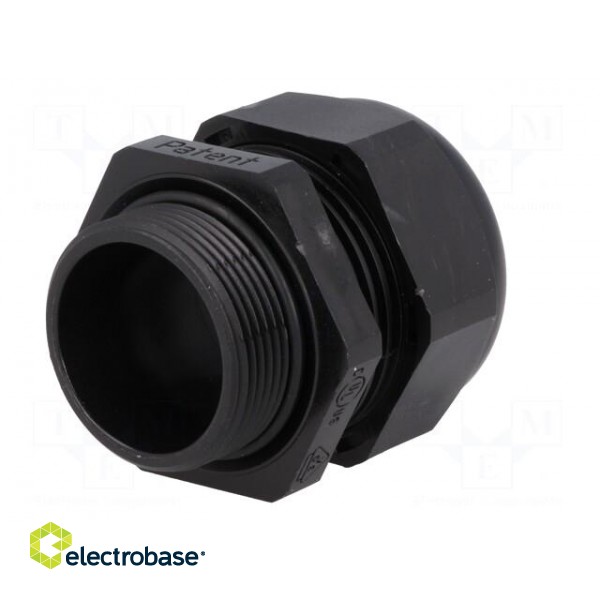 Gland | M32 | IP68 | 13÷20mm | Mat: thermoplastic | black image 6