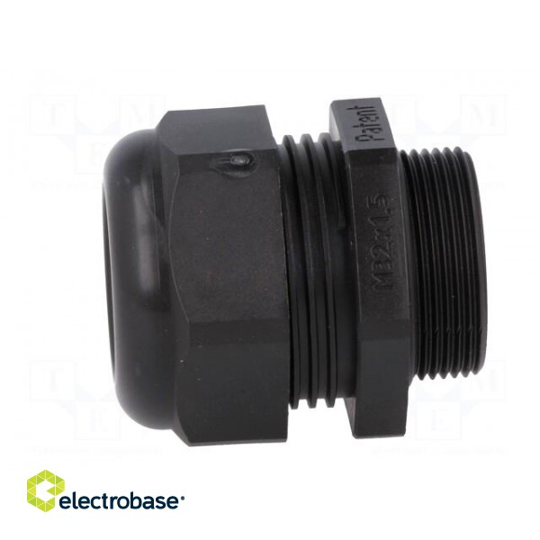 Gland | M32 | IP68 | 13÷20mm | Mat: thermoplastic | black image 3