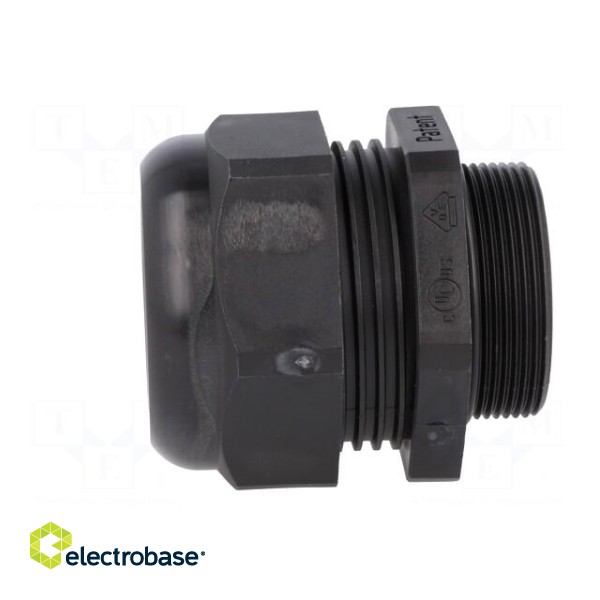 Gland | M40 | IP68 | 22÷32mm | Mat: thermoplastic | black image 3